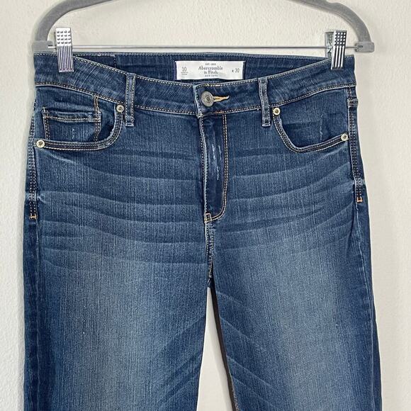 ABERCROMBIE AND FITCH WOMEN'S FLARE    MID RISE DENIM  SIZE 30 - Picture 3 of 8